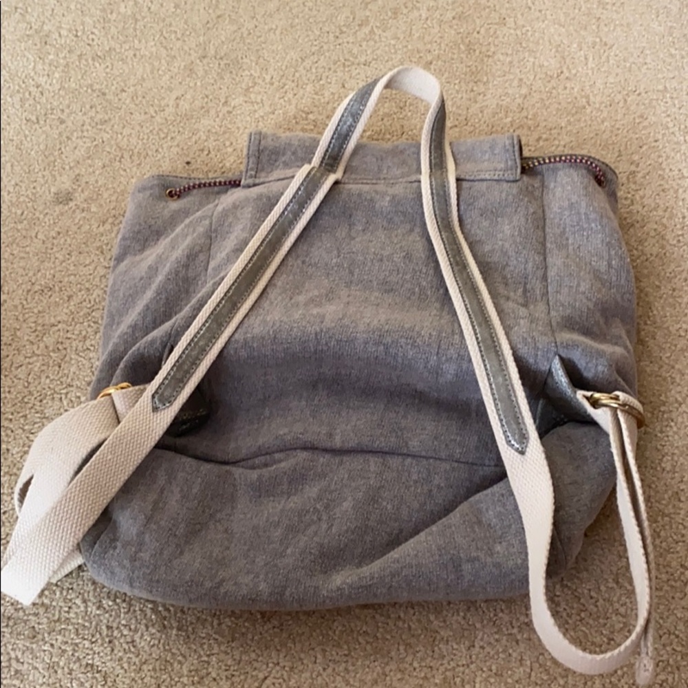 Free people grey metallic backpack - Picture 5 of 6